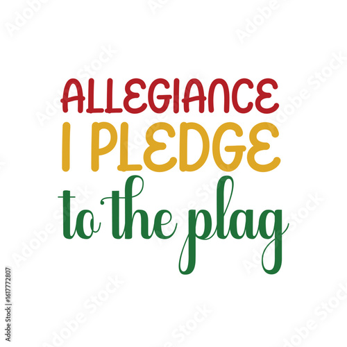 allegiance i pledge to the plag