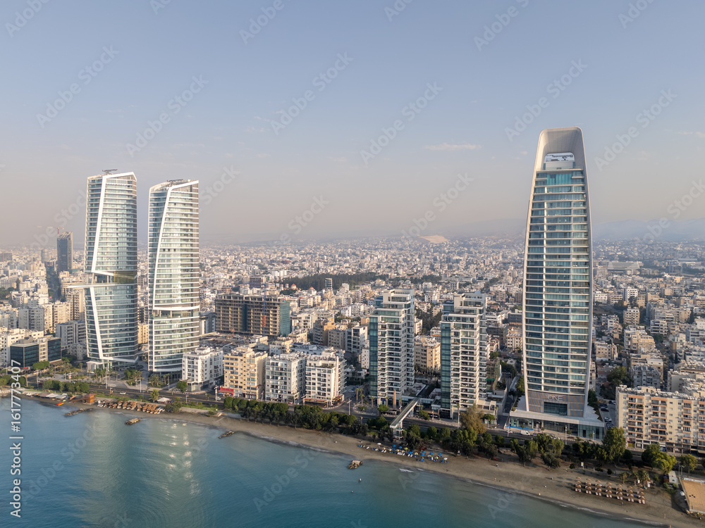 Fototapeta premium The One Tower - Limassol Cyprus