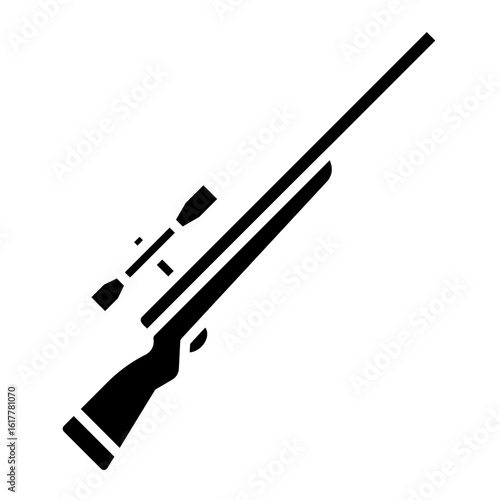 Rifle with Scope Icon