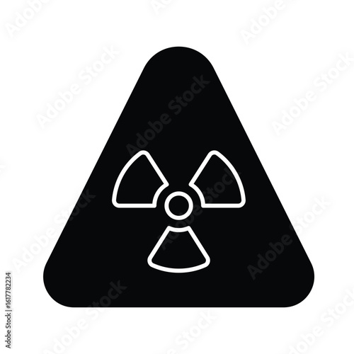 Ionizing radiations Vector Icon which can easily modify or edit