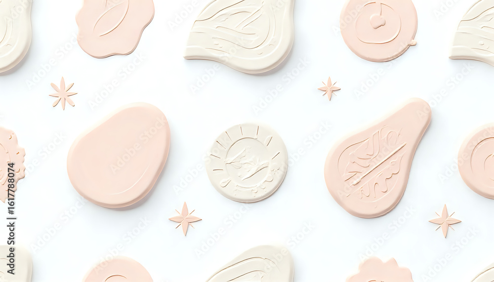 Fototapeta premium make up powder facial cosmetics
