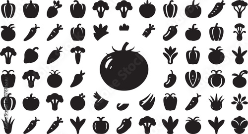 Vegetable Icon Set