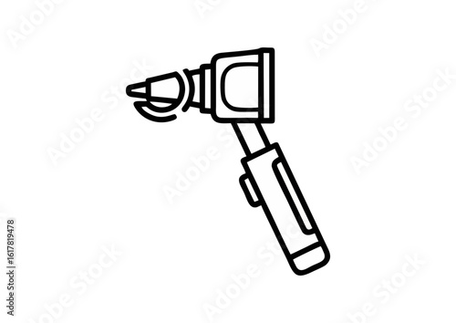 otoscope medical device for ear examination 