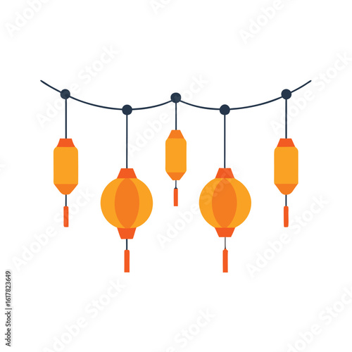 lantern string hanging