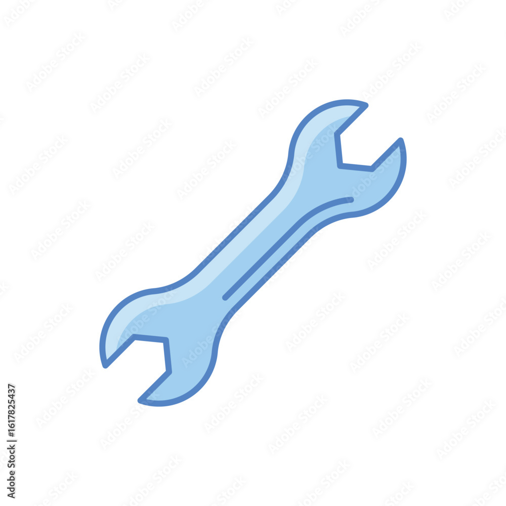 Fototapeta premium Wrench Icon vector