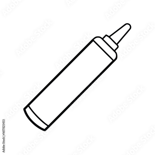 glue stick icon clipart vector