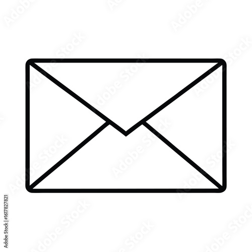 envelope mail icon clipart vector