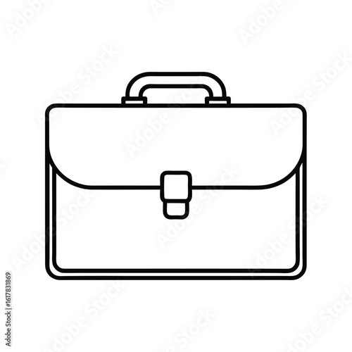 briefcase icon clipart vector