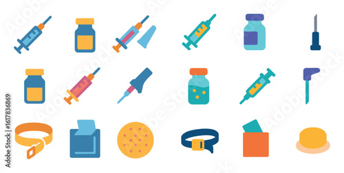 Pharmaceutical Icon Set