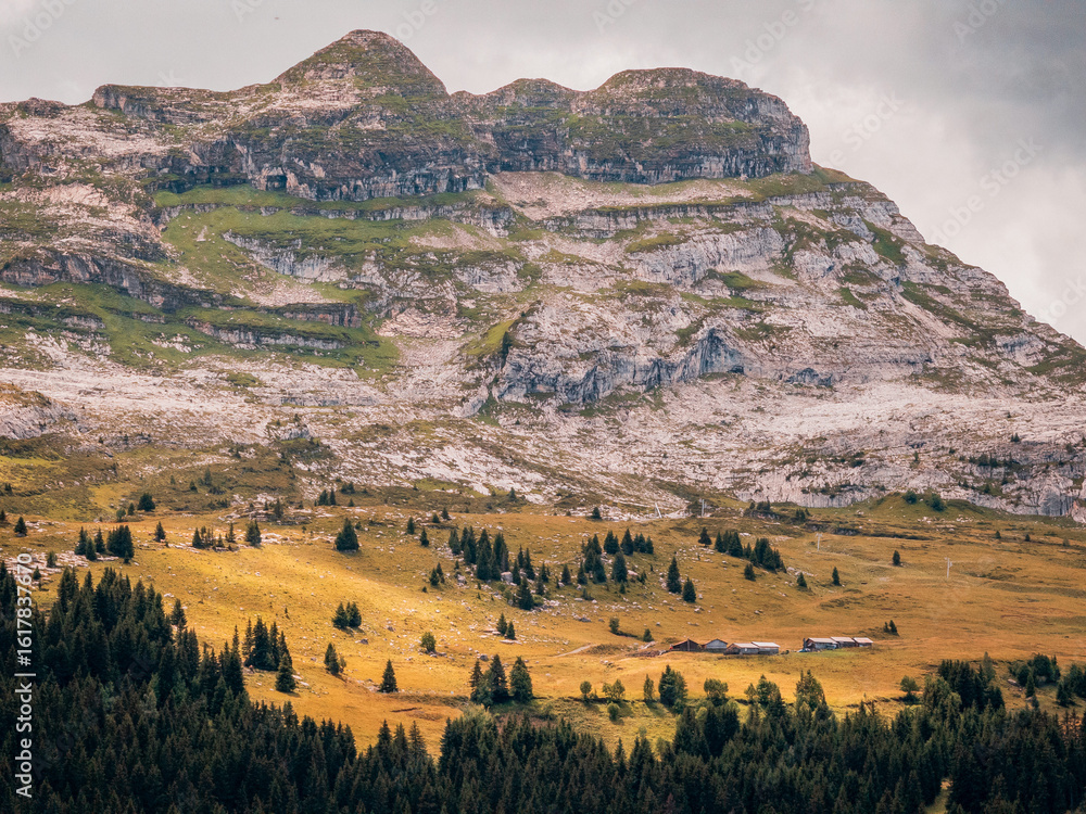 Fototapeta premium Vacances en montagne