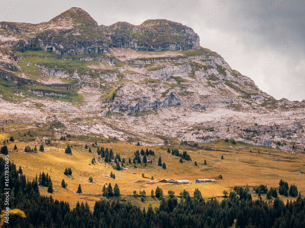 Fototapeta premium Vacances en montagne