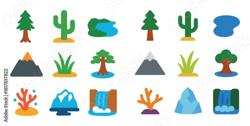 USA Nature Icons