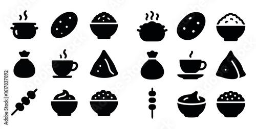 Indian Cuisine Icons