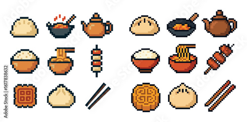 Chinese Cuisine Icons