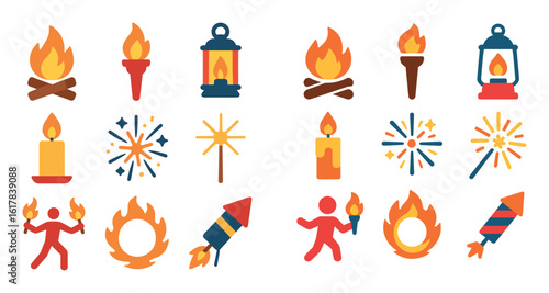 Fire Festival Icons