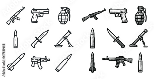 War Icons Grid