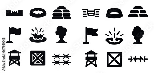 War Icons Grid