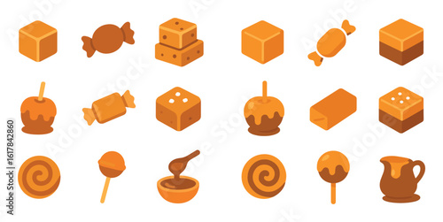 Colorful Caramel Icons