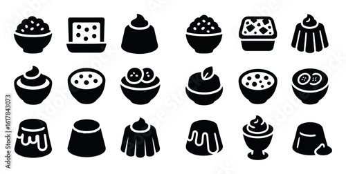 Dessert Icon Grid