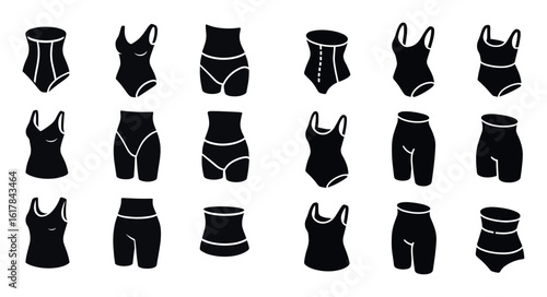 Isometric Shapewear Icons