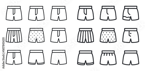 Minimalist Boxers Icons