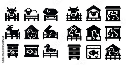 Livestock Icon Grid