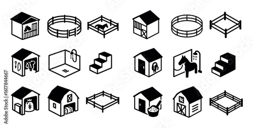 Equestrian Facility Icons