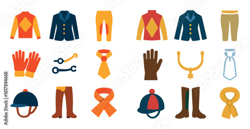 Equestrian Gear Icons