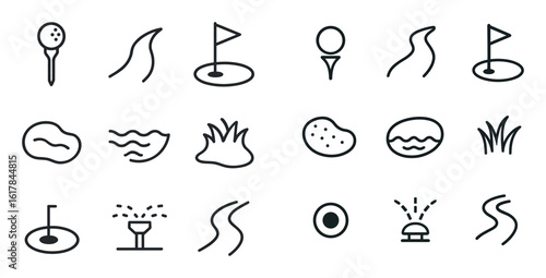 Golf Course Icons