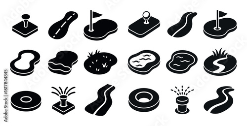 Golf Course Icons