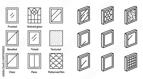 Low-Poly Window Icons