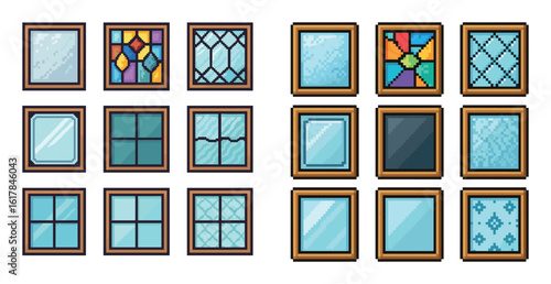 Pixel Window Icons