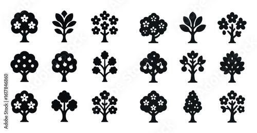 Ornamental Tree Icons