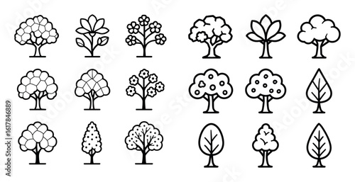 Ornamental Tree Icons