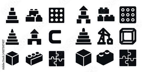 Toy Icons Grid