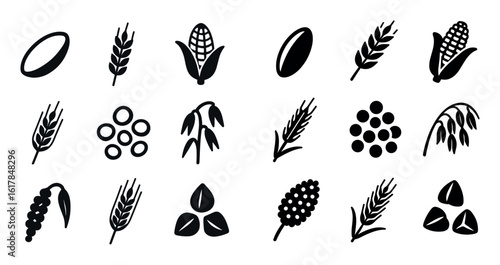 Grain Icon Set