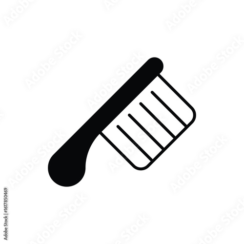 Bee Brush Icon vector