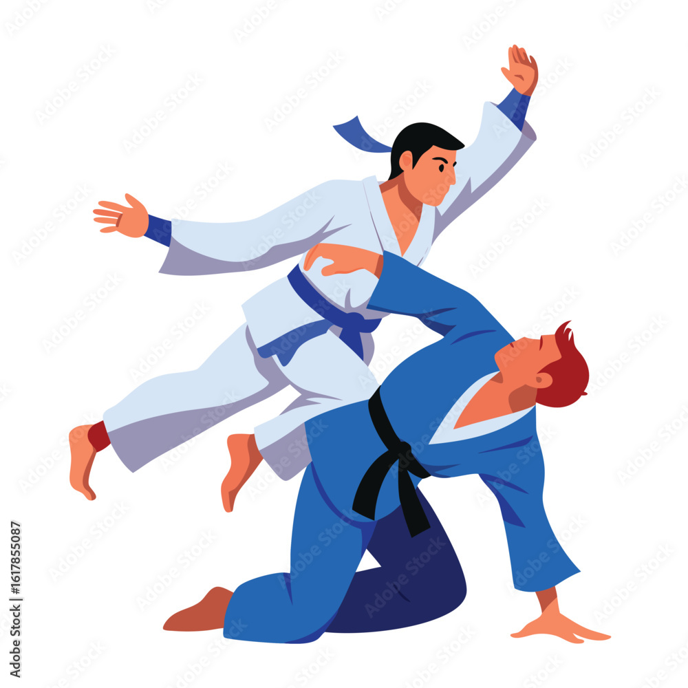 Happy cartoon businessman jumping with arms raised, a heroic illustration of a man in action Happy cartoon businessman jumping with arms raised, a heroic illustration of a man in action