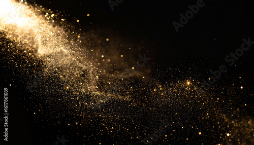 Wallpaper Mural Dust particle overlay texture in backlight, cinematic atmosphere Torontodigital.ca