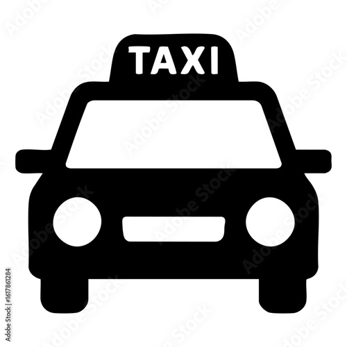TAXI ICON VECTOR