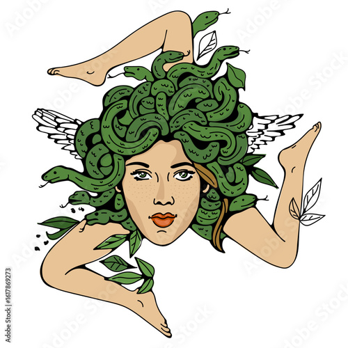 Gorgon head as a symbol of Sicily