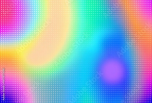 Wallpaper Mural Abstract halftone dots, colorful seamless pattern, vibrant gradient texture ,  wallpaper,  texture Torontodigital.ca