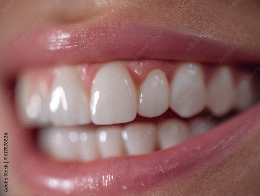 Obraz premium Overall balance and healthy appearance of teeth and gums