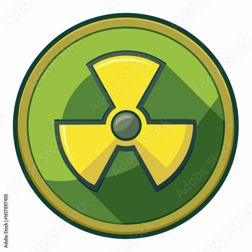 Radioactive icon isolate 