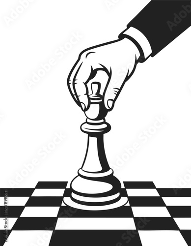 Strategic move in chess, tactical decision-making, planning ahead, strategy execution, game theory application