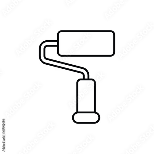 Paint Roller Icon vector