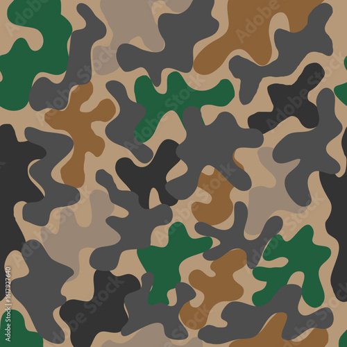vector camouflage design