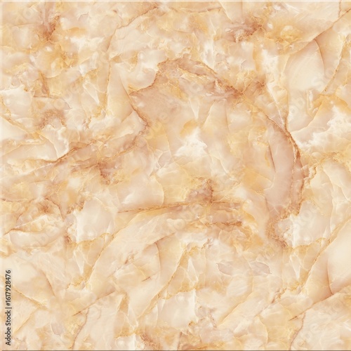 Elegant Beige and Cream Marble Pattern with Rich Brown Veining for Luxurious Interiors	