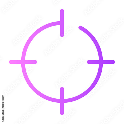 gps gradient icon