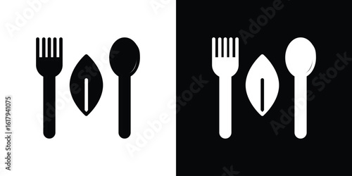 Healthy food icon set in black glyph style. silhouette collection vector illustration.